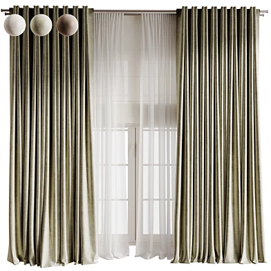 Modern Curtain 027, шторы