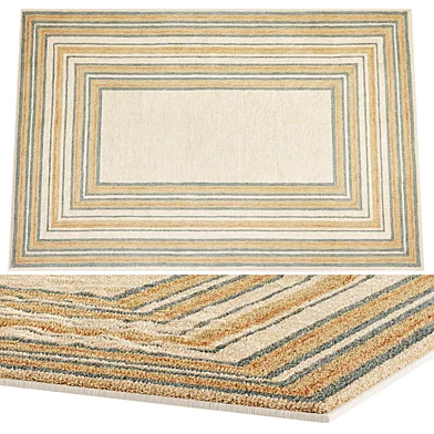 Alfie Natural  Multi Rug By Union