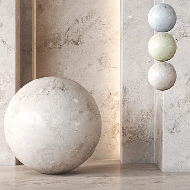 Travertine Texture 4K - Seamless - 48