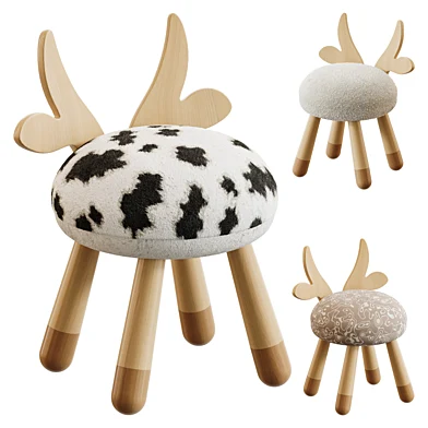 Animal wooden chair-1
