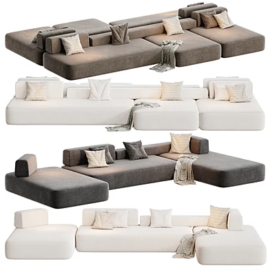 Modular Sofa Flat Sofa Modern By Como