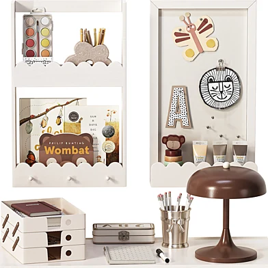 Study Desk Decor and Pinboard For Teenagers and Kids 05