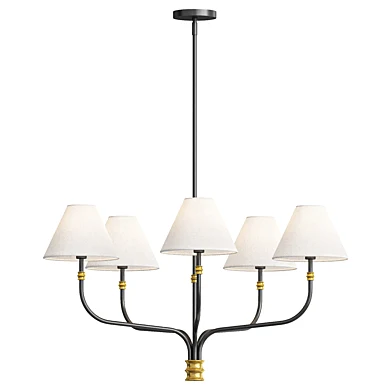Collins Metal Round D36 Chandelier
