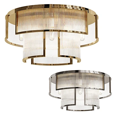 Frame ceiling lamp