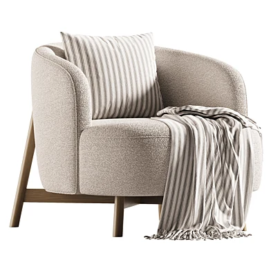Copine Wood Parofa Armchair