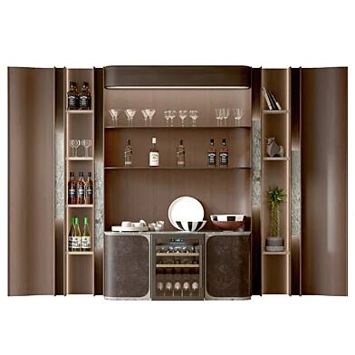 Bar cabinet - Wine cabinet 02