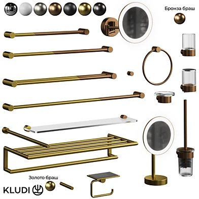 KLUDI VELA R аксессуары для ванной комнаты