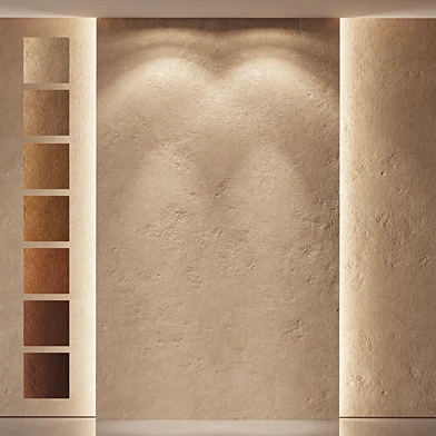 Concrete Plaster TERRACOTTA Gradient 2