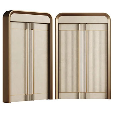 Luxury double door