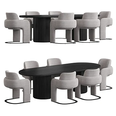 Moon dining set