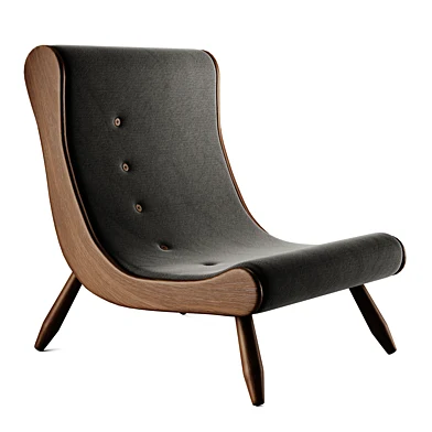 Hookl und Stool Eve Armchair
