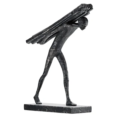 Atlas Bearer Statue