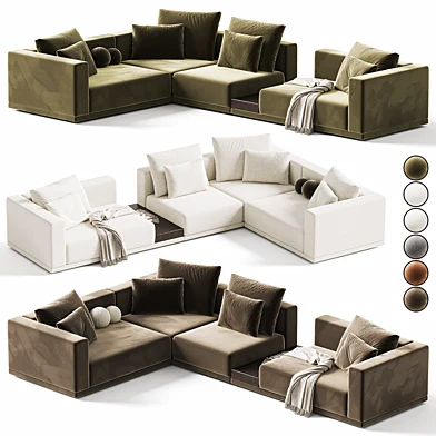 Classic Low Modular Sofa 2