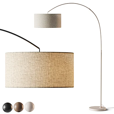 Niels Large Arc Lamp