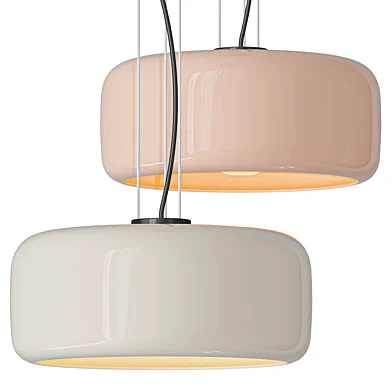Lunorae Rounded Glass Pendant Lamp