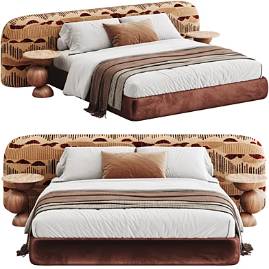 Modern Double Bed - 068