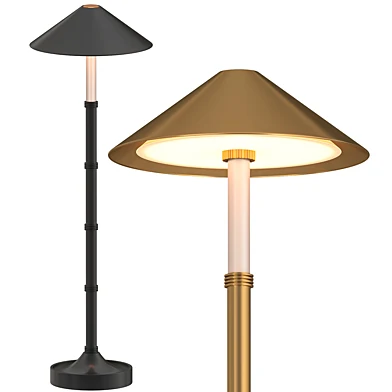 Yardstick Metal Table Lamp
