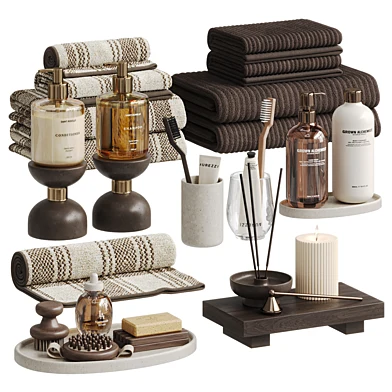 Bathroom set 36/ Декоративный набор для санузла