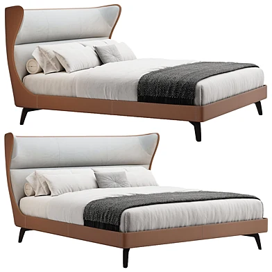 Mamy Blue Bed By Poltrona Frau