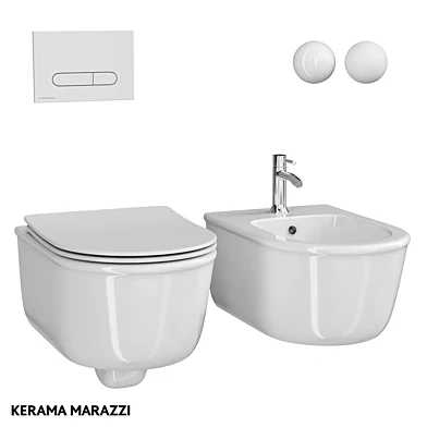 KERAMA MARAZZI унитаз и биде Элеганс