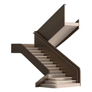 Glass fencing Modern Stair 06