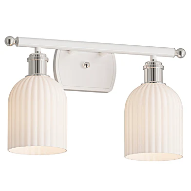 Bridal Veil 2 Light  Satin Gold Sconce