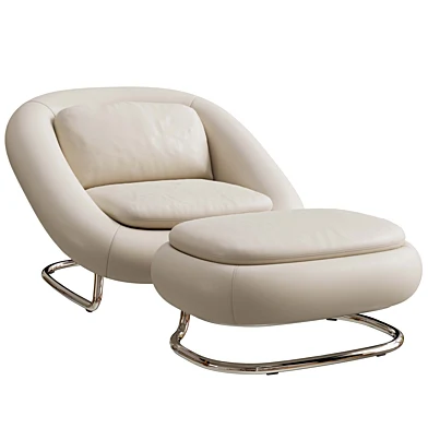Barrel Armchair By Minotti