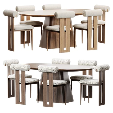 Carina and Thorsten 72 Dining Set