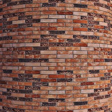 Pink Red Brick
