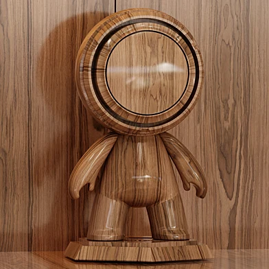 Natural Wood 416 PBR Material – Semi Gloss