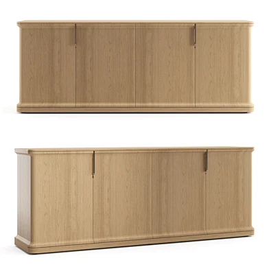 RH Baron Media Console 84