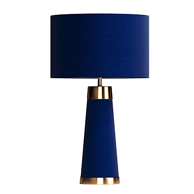 Velvet & Satin Brass Table Lamp