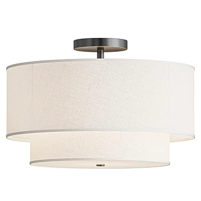 HOMCOM Lampe de Plafond