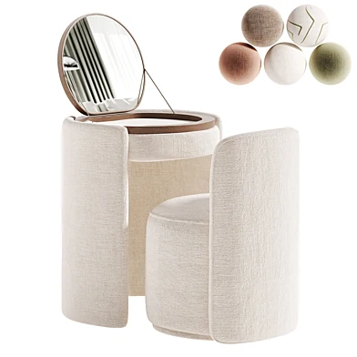 Multifunctional Dressing Table With Mirror Minimalist