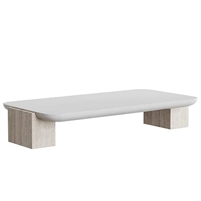 Overlap Rectangle Coffe Table