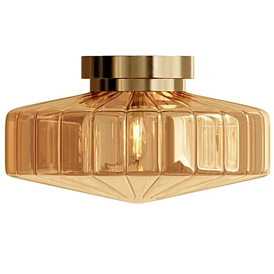 Chocolate Brown Rimini Ceiling Light