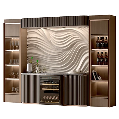 Bar cabinet - Wine cabinet 08