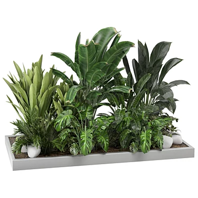 Outdoor Bush and Plants Garden Set 0201