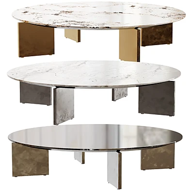 Yves Round Coffee Table by Minotti