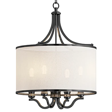 Possini Euro Nor  Warm Antique Gold Pendant Light