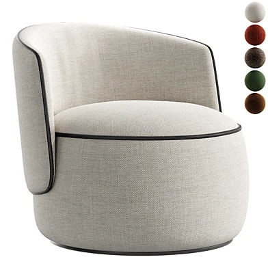PANAREA Swivel armchair by ALEXANDRA