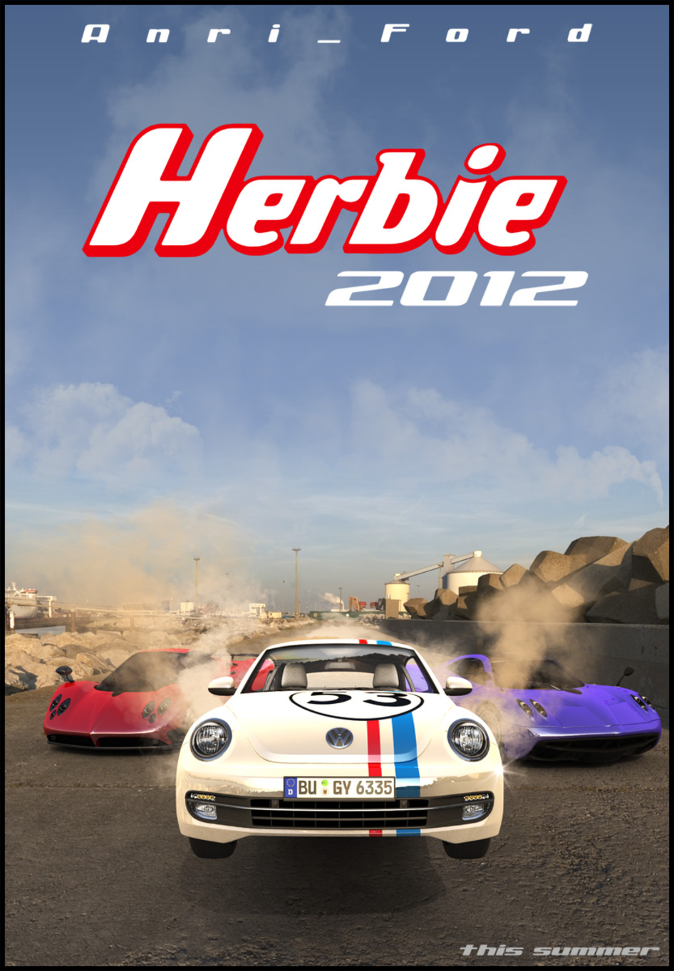 Herbie 2012 - Работа из галереи 3D Моделей