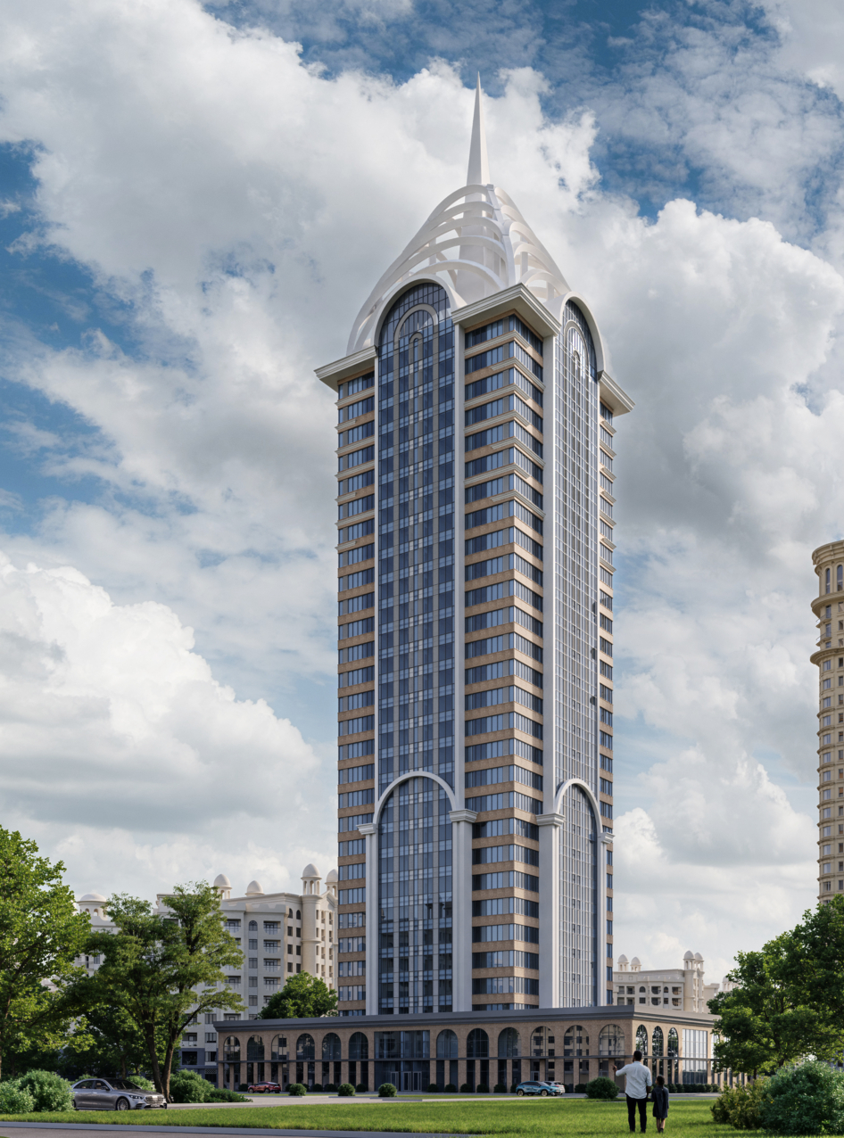 Грозный. Новый проспект Путина. ЖК X-Tower.