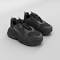 Balenciaga triple s 3d model on sale
