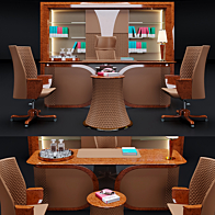 Turri Orion Office Set - Office furniture - 3D model