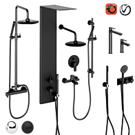 Cezares showers set - Смеситель - 3D модель