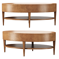 Sonali Oval Coffee Table by Anthropologie - Столы - 3D модель