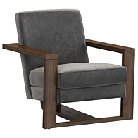 RH Clift Chair Arm chair 3D model