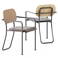 Yuten Lounge Chair Chair 3D model