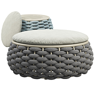 Crate and shop barrel zoey ottoman